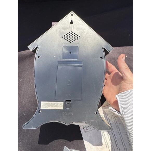 Mark Feldstein Santa Workshop Cuckoo Clock Christmas Music Elf Pops Out Nice! - Picture 10 of 12